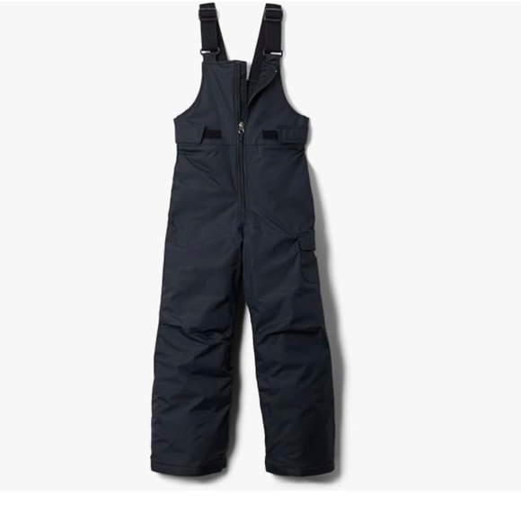 Columbia Kids Black Snow Bib - Picture 1 of 5